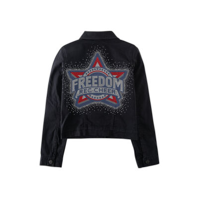 Girl's Basic Wash Denim Jacket Thumbnail