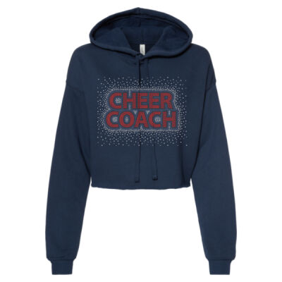 Bella + Canvas - Women's Crop Fleece Hoodie Thumbnail